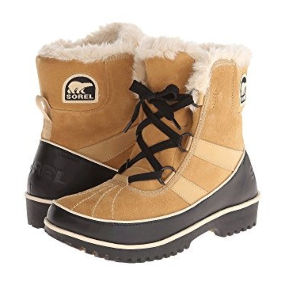 Sorel Tivolli II tan winter snow boots